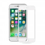 Wholesale iPhone 8 Plus / 7 Plus / 6S Plus / 6 Plus HD Tempered Glass Full Glue Screen Protector (White Edge)